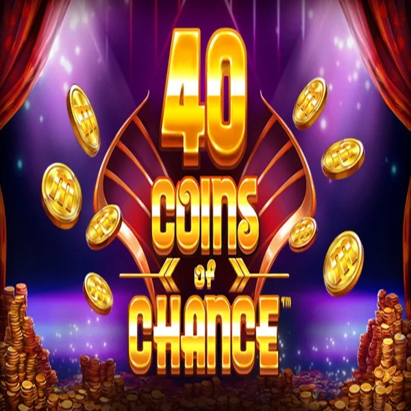 40 Coins of Chance online game logo by SYNOT Games on www.myemojidomain.com