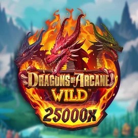 Try Dragons of Arcane Wild slot by Foxium on www.myemojidomain.com – logo image
