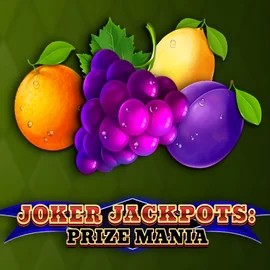 Try Joker Jackpots: Prize Mania slot by OctoPlay on www.myemojidomain.com – logo image