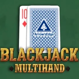 Multihand Blackjack online game logo by Pragmatic Play on www.myemojidomain.com